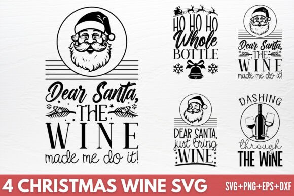 Download Christmas Wine SVG - Premium Resources