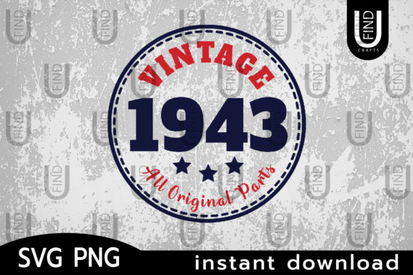Download Vintage 1943 All Original Parts - 1943 Collection